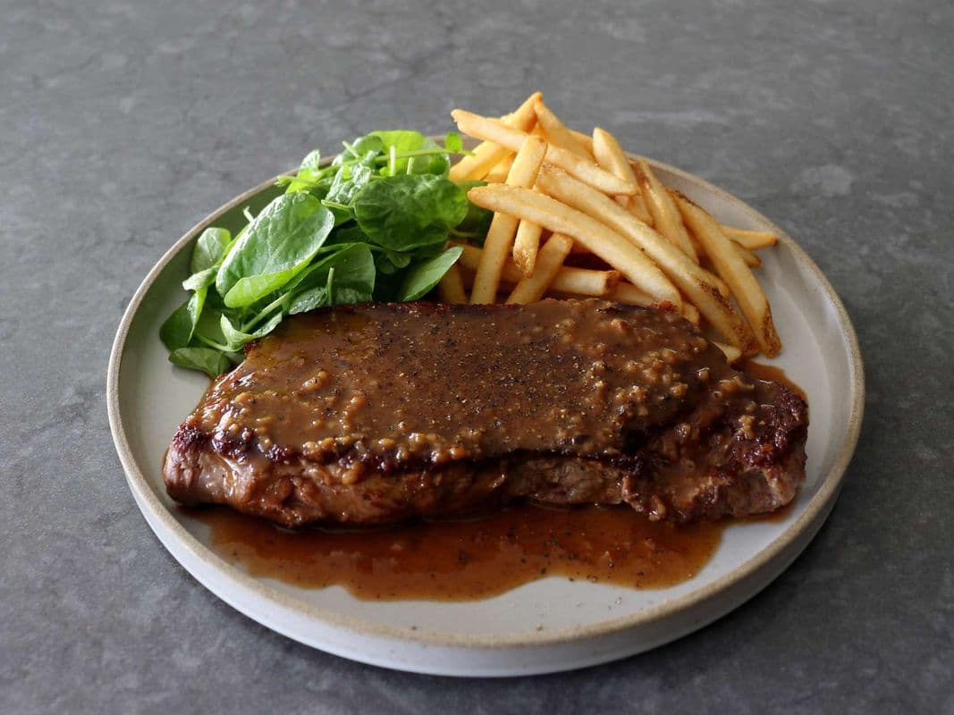 Grilled Striploin Steak & Frites