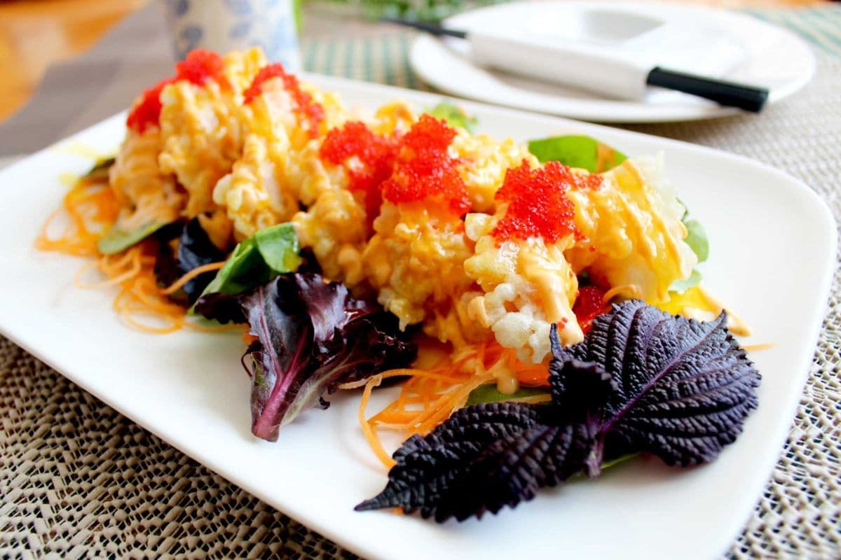 Spicy Mango Prawns