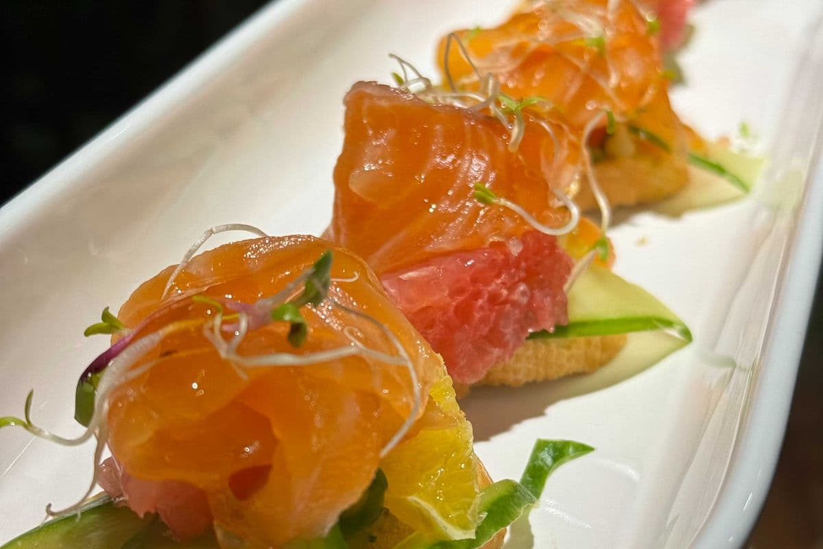 Yuzu Cured Salmon