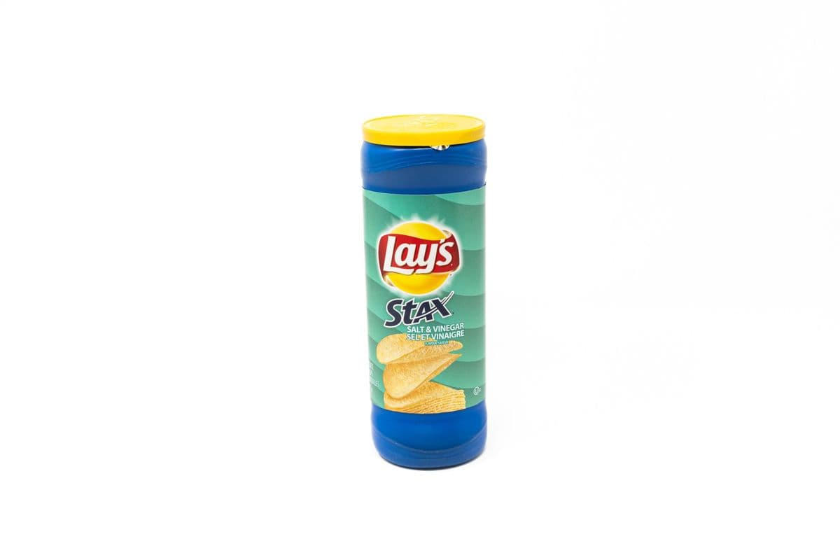 LAY'S STAX SALT AND VINEGAR (155 g)