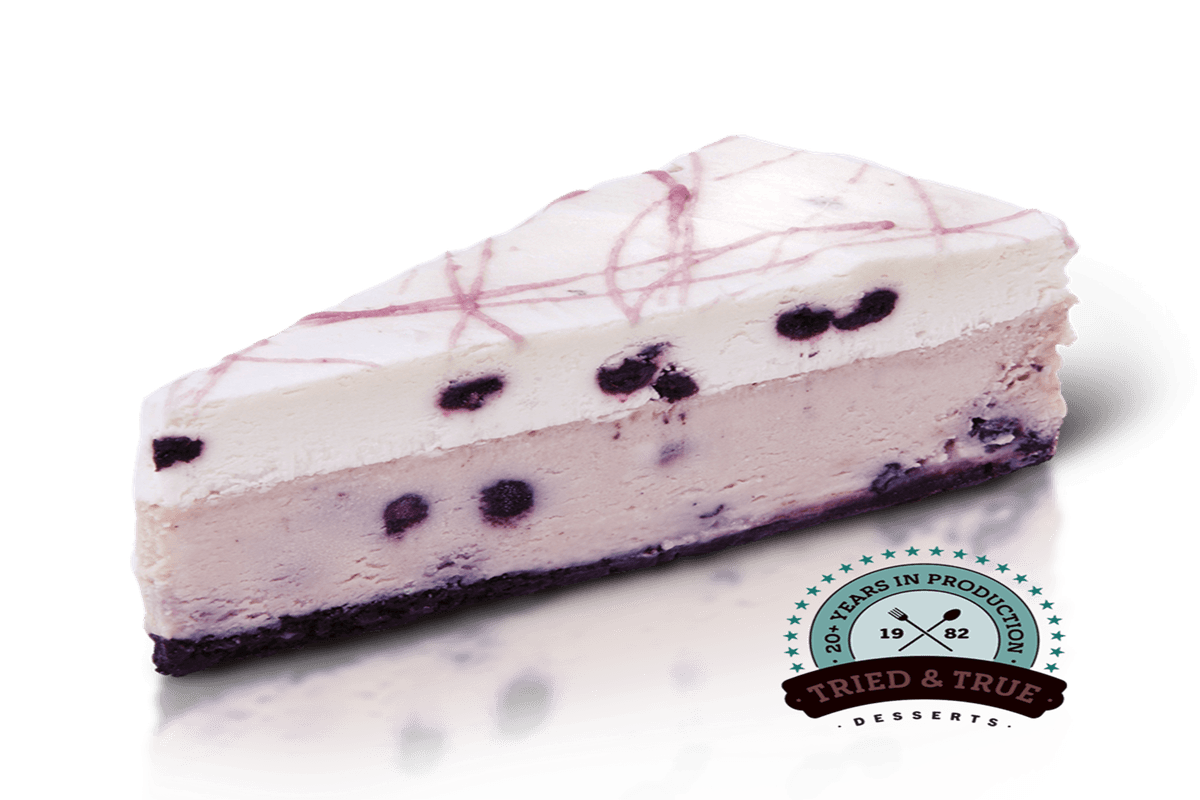 White Chocolate Blueberry Cheesecake