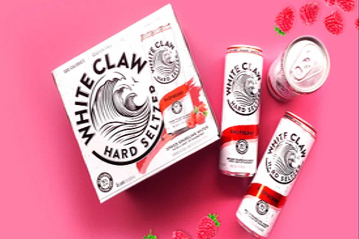 WHITE CLAW RASPBERRY (6 x 355ML)