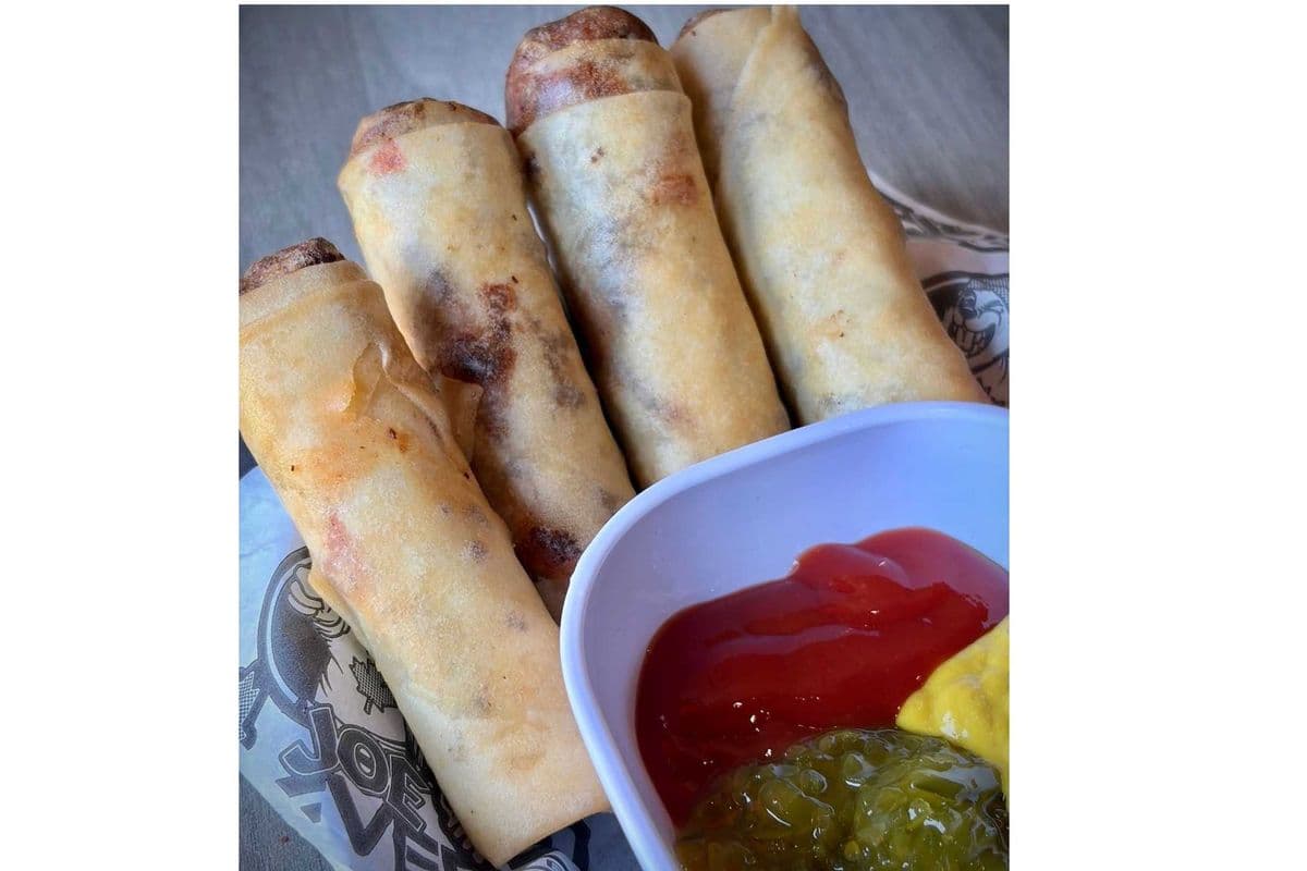 Cheeseburger Spring Rolls