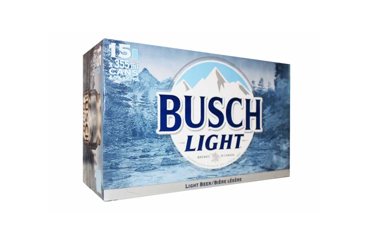 Busch Light (15 Cans) (15 x 355ml)