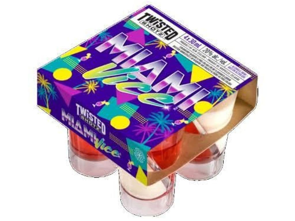 TWISTED Shotz Miami Vice, 4 x 30ml