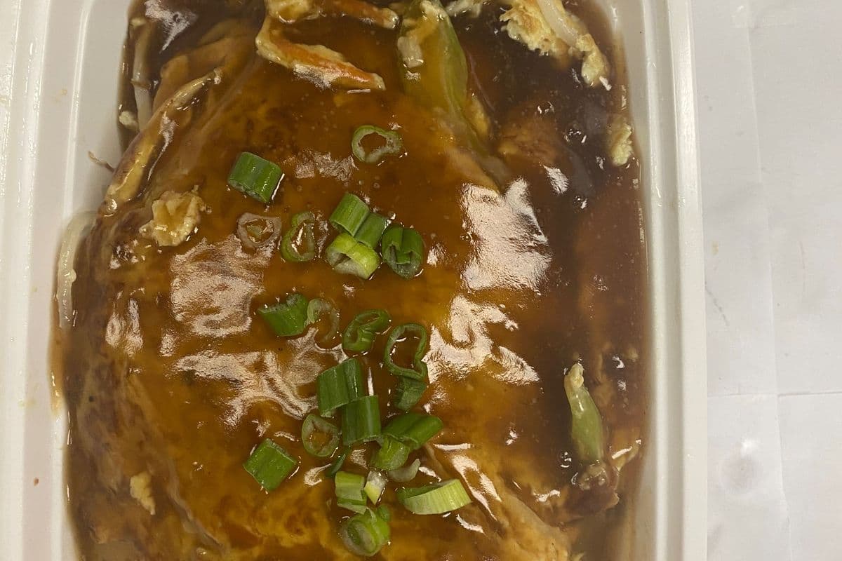 BBQ Pork Eg Foo Young