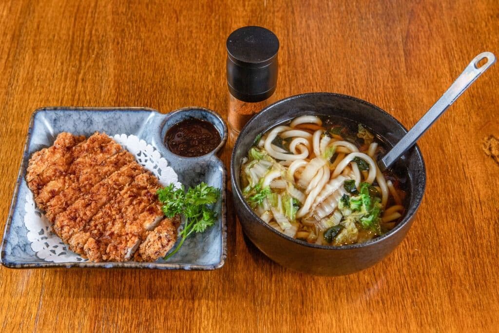 73. Tonkatsu Udon