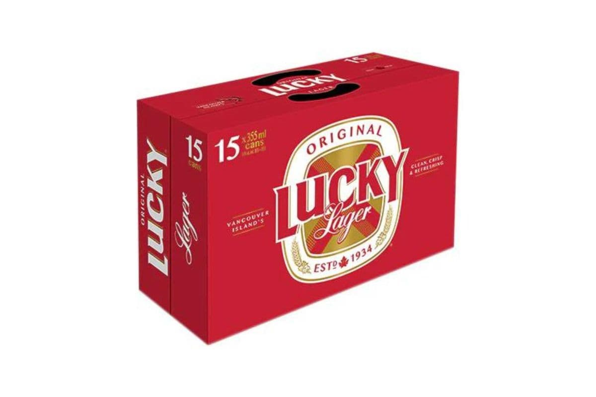 682930 - Lucky Lager (15 x 355ml)