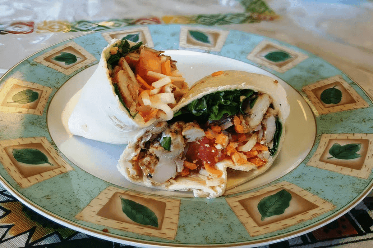 15. Roast Chicken Wrap