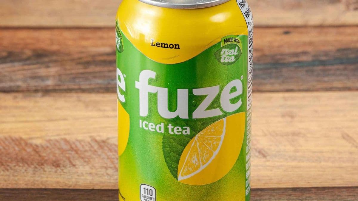 Fuze Ice tea Can