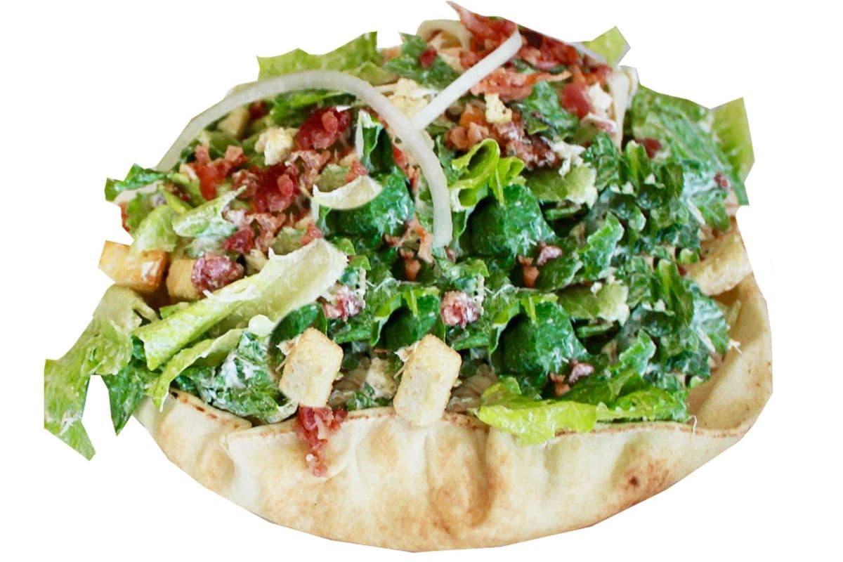 Caesar Salad Pita Wrap