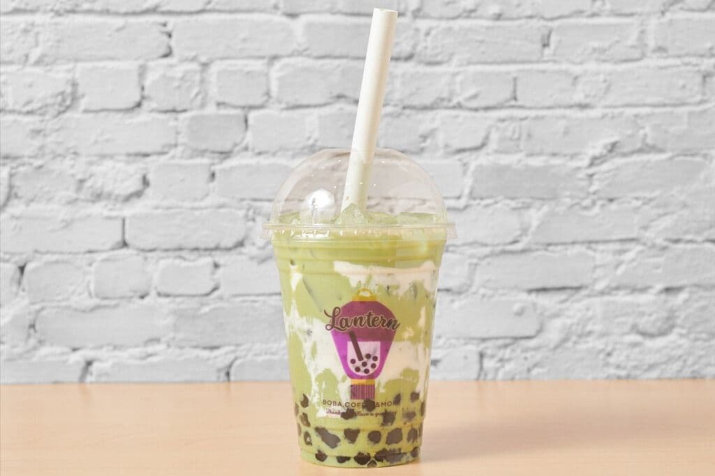 Matcha Milk Tea (500ml) (220 Cal)