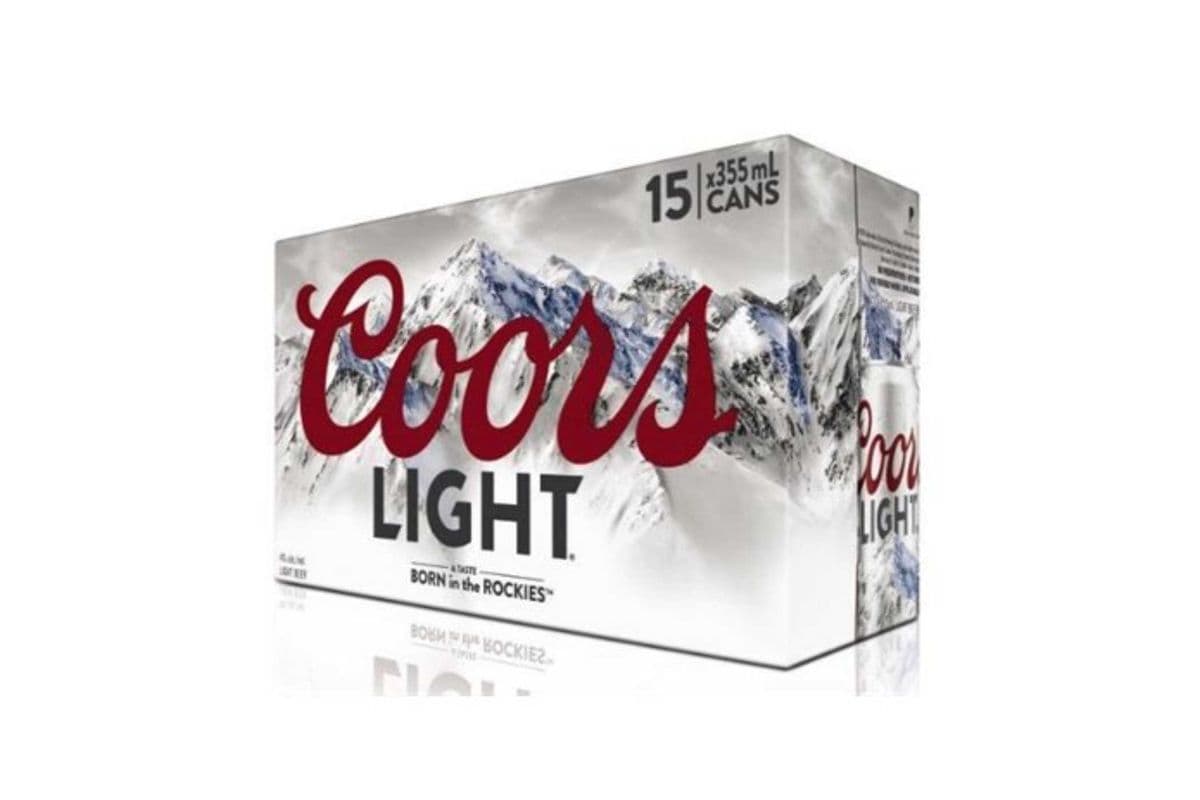 Coors Light (15 Pack) (15 x 355ml)