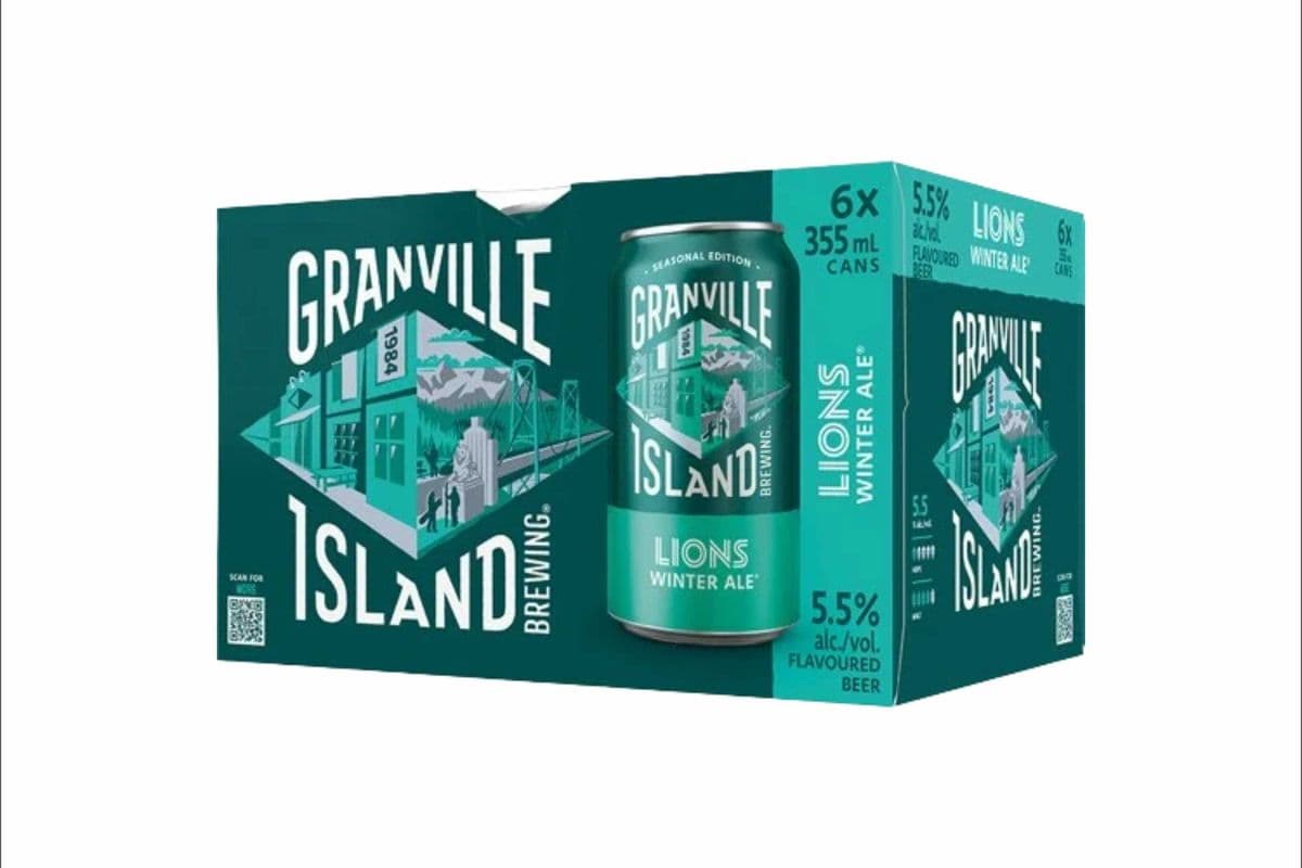Granville Island Lions Winter Ale 6 can (6 x 355ml)