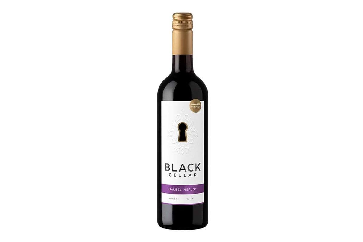 Black Cellar Malbec Merlot-750ml (1 x 750ml)