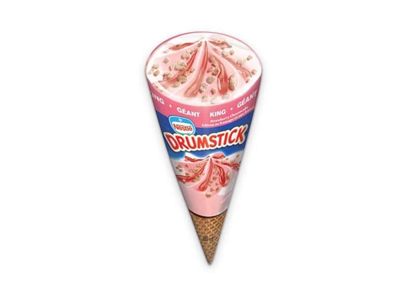 Nestle Ice Cream-Drumstick Strawberry Cheesecake 180ml