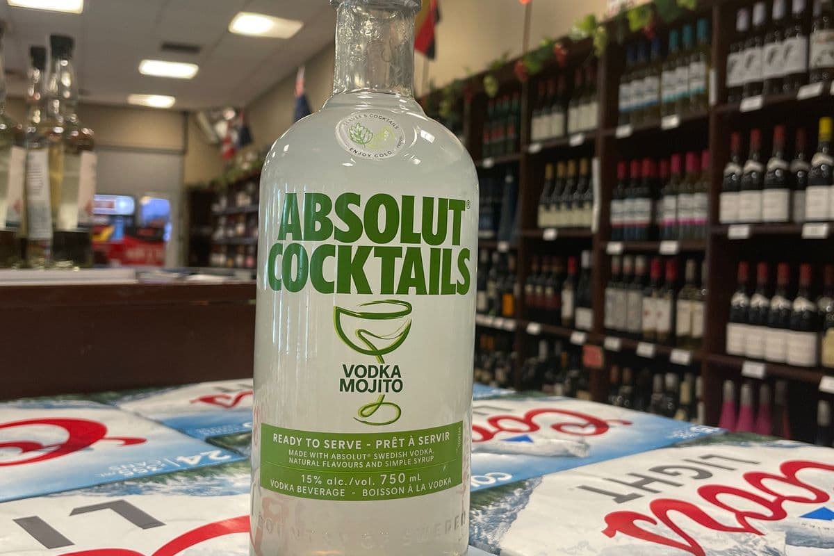 Absolut Vodka Cocktail Mojito (1 x 750 mL)
