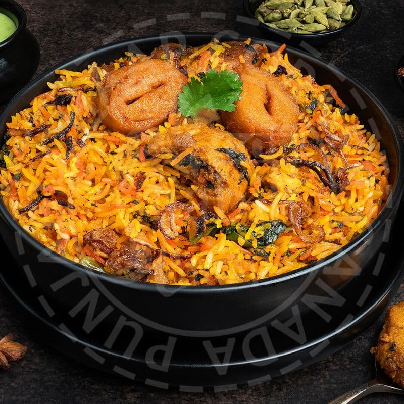 Chaap - E - Biryani Tray