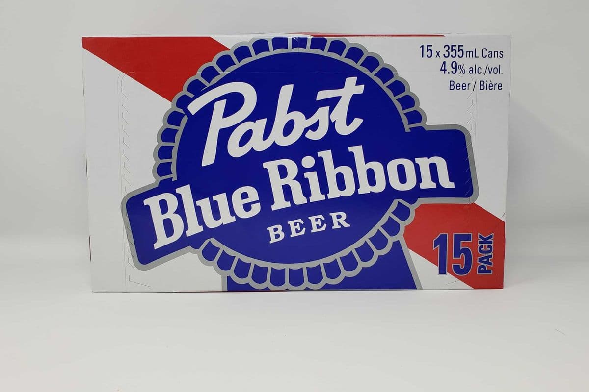 PABST BLUE RIBBON (15 x 355ml)
