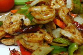 Szechuan Prawns 四川虾球