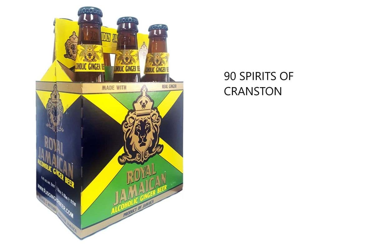 ROYAL JAMAICAN GINGER BEER 6 BOTTLES (1 x 6x355ML)