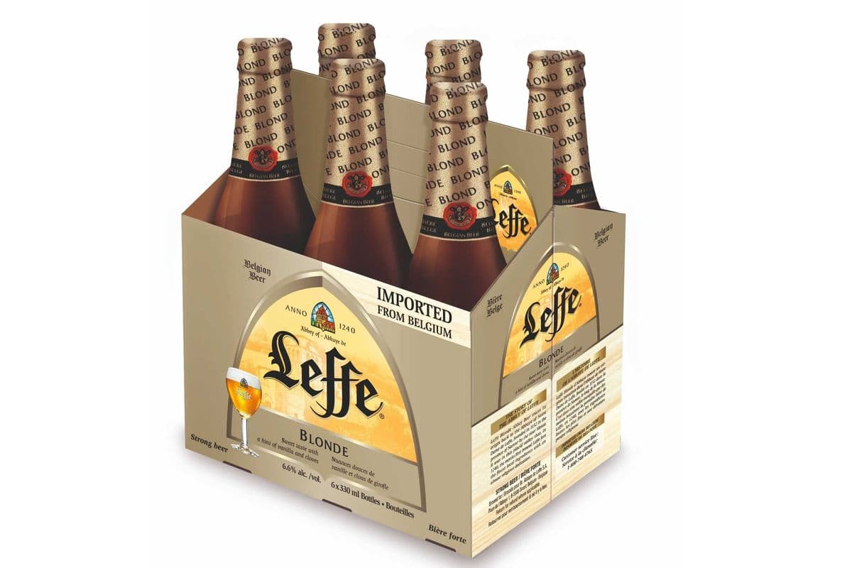 LEFFE BLONDE 6 BTLS (6 x 355 ML)