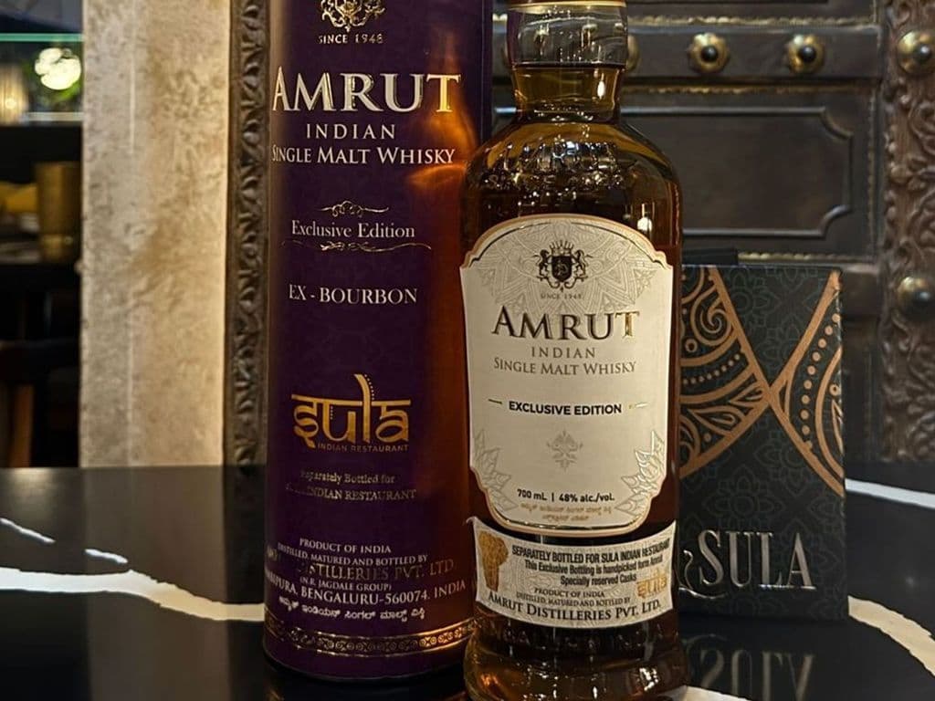 Sula Indian Single Malt Whisky from Amrut (40% ABV)