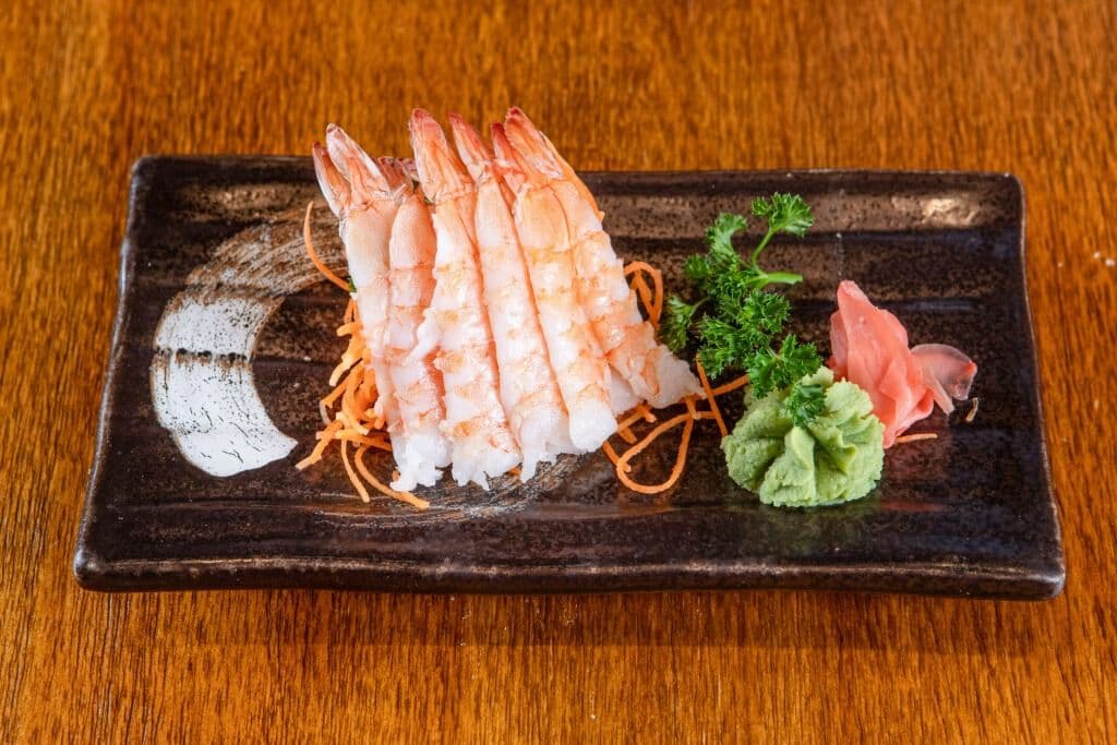 Shrimp Sashimi A La Carte (4 pcs)