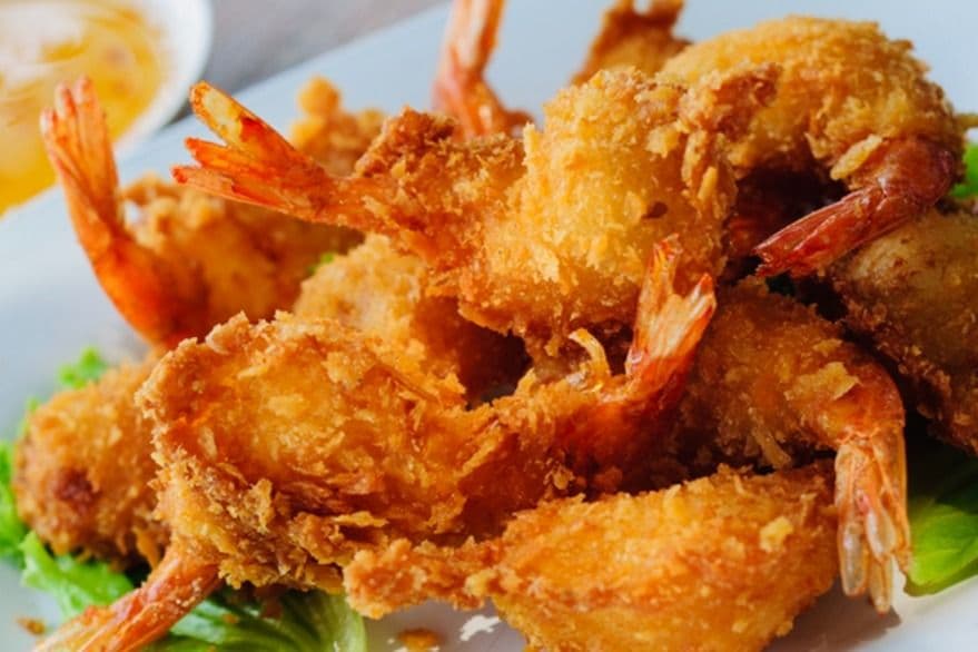5. Coconut Prawns (8 pcs)