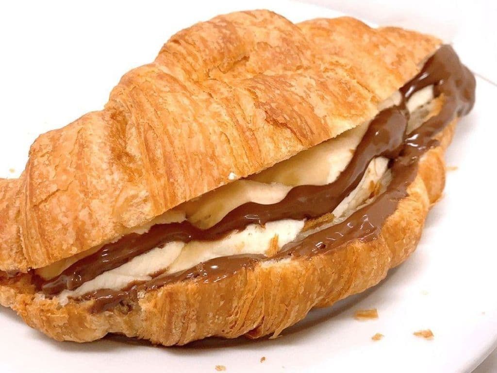 Banana Nutella Croissant