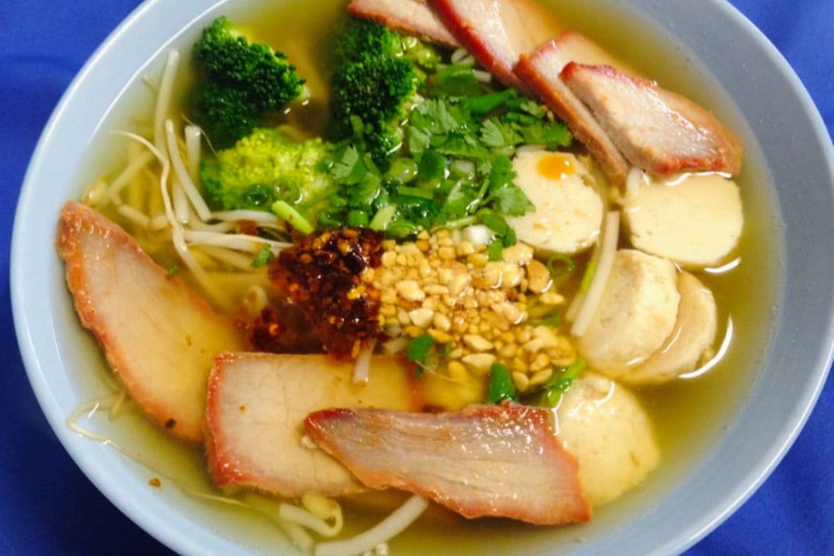 26. Wonton Egg Noodles with BBQ Pork