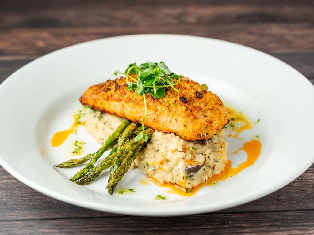 Horseradish Crusted Salmon