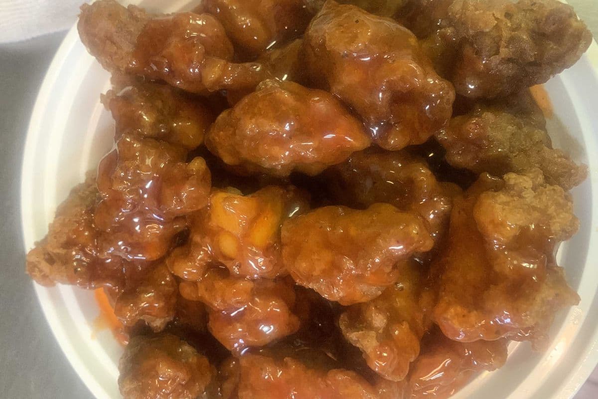 Deep-Fried Breaded Pork with Sweet and Sour Sauce
