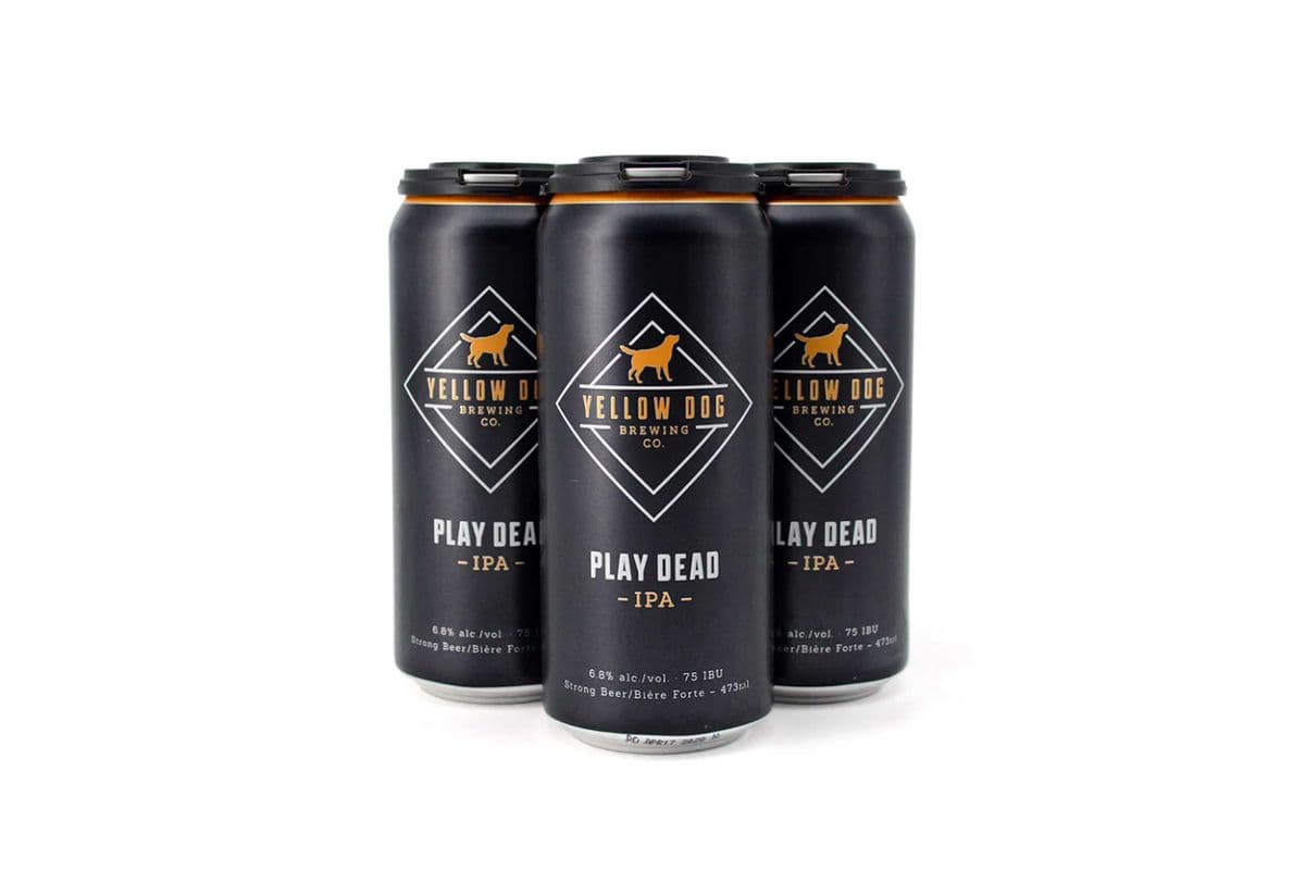Yellow Dog Play Dead IPA (4 x 473 ml)