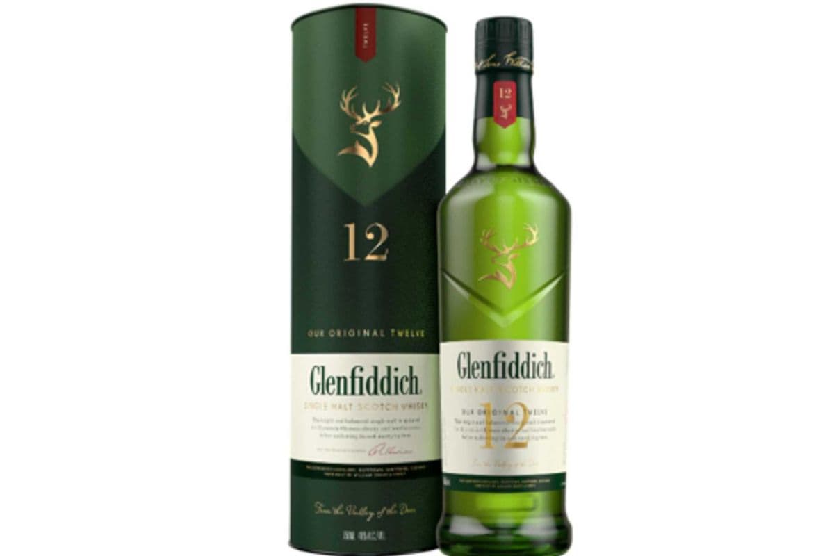 Glenfiddich Scotch 12 year (1 x 750ml)