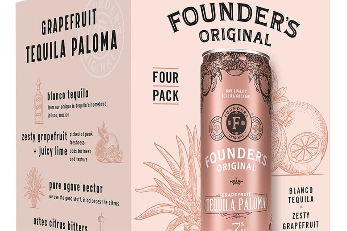 FOUNDERS - TEQUILA PALOMA (4 x 355ml)