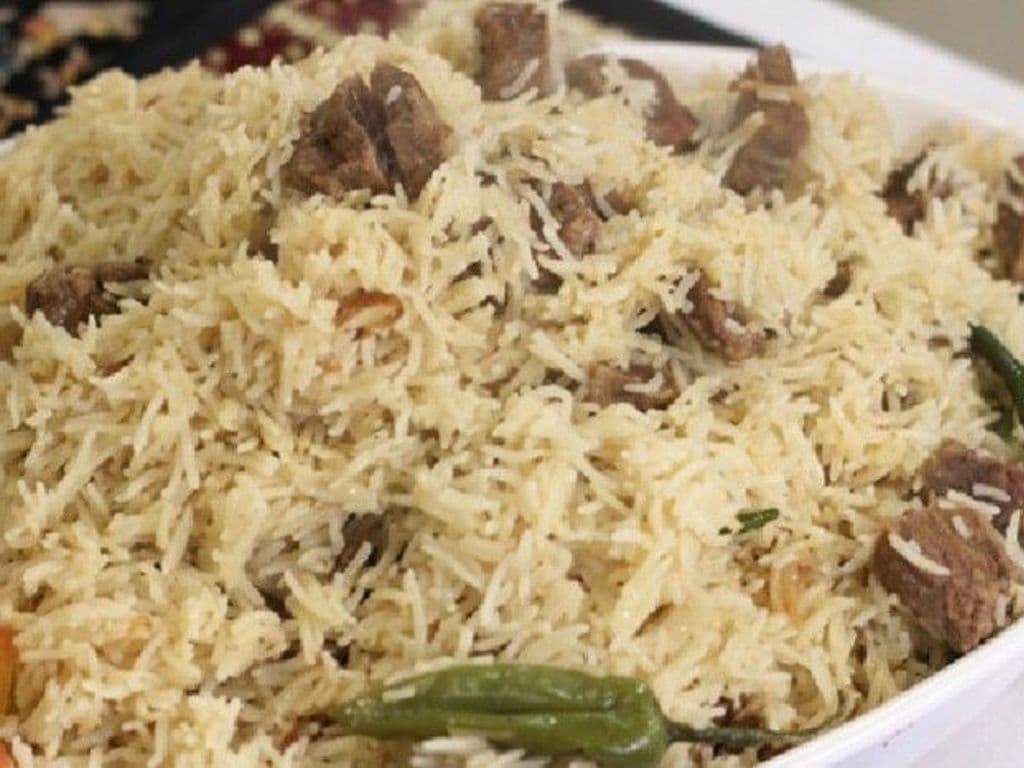 Fry Piece Mutton Pulav