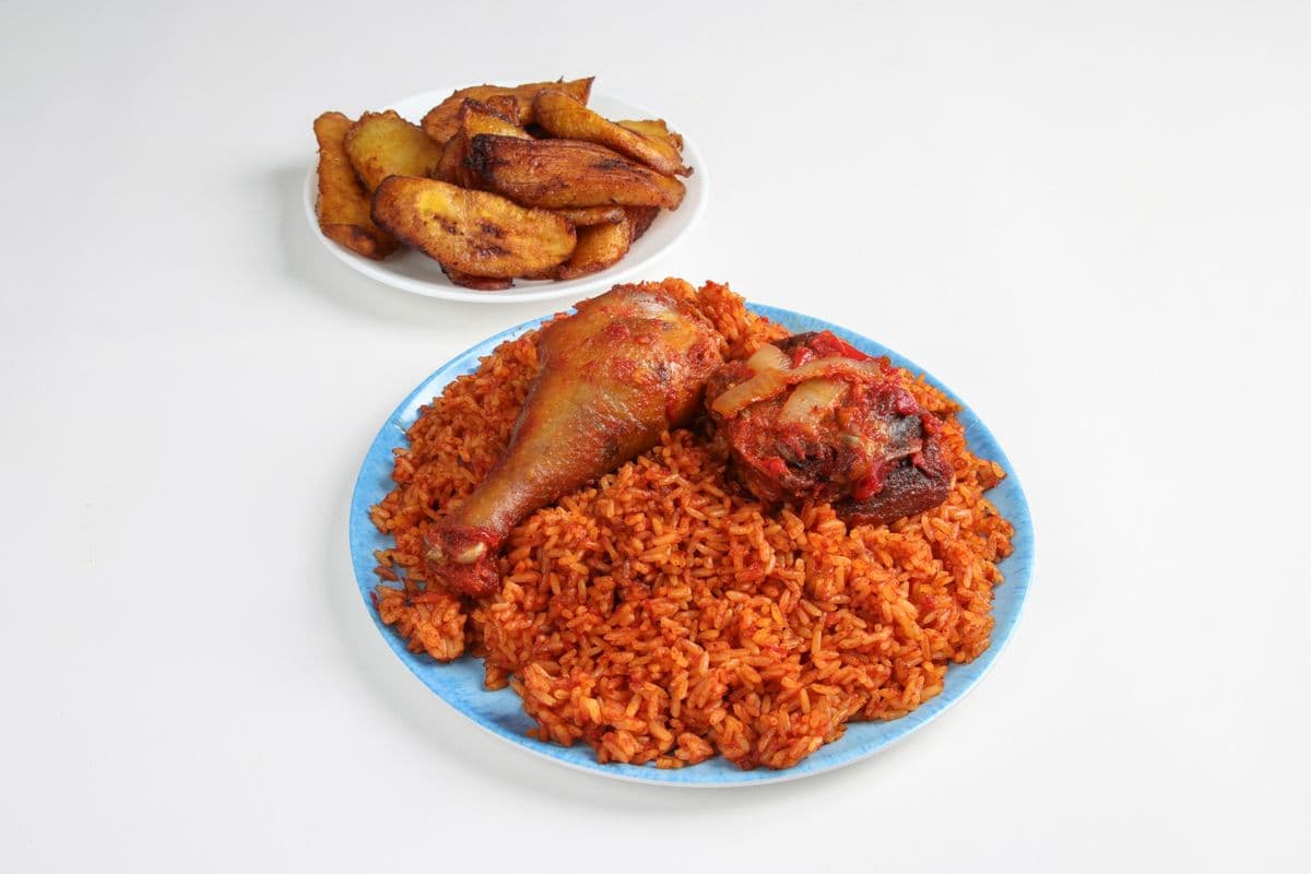 Joll of Rice With Plantain