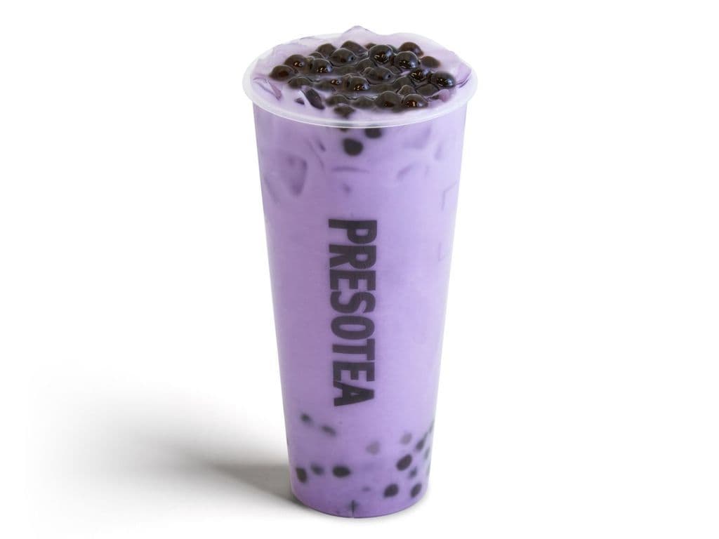 Milky Taro with Black Pearl