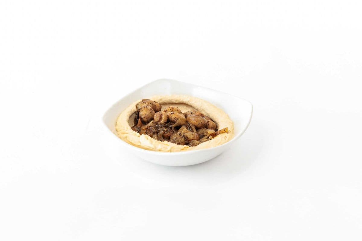 Hummus with Mushrooms