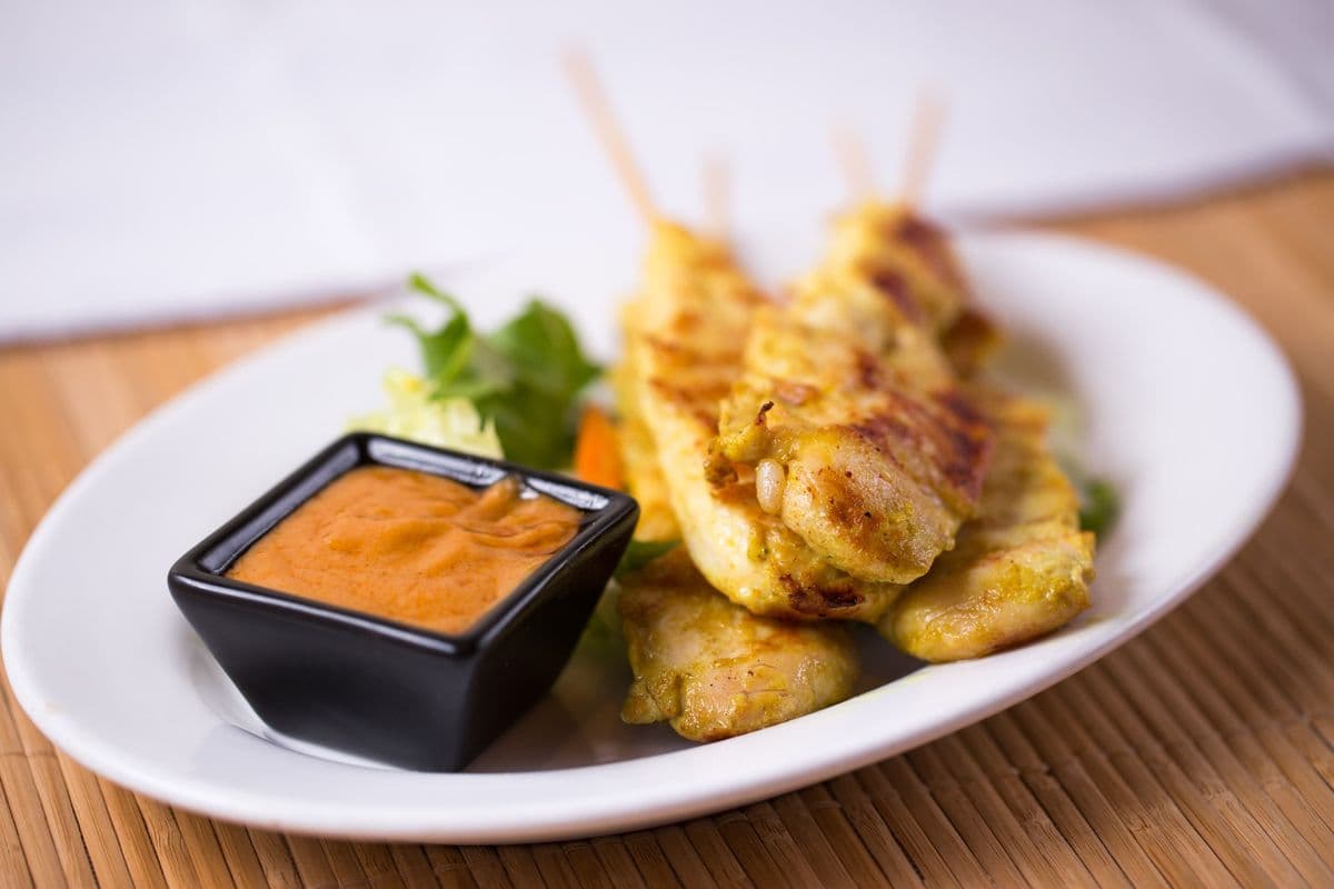 A4. (4 pcs) Chicken Satay