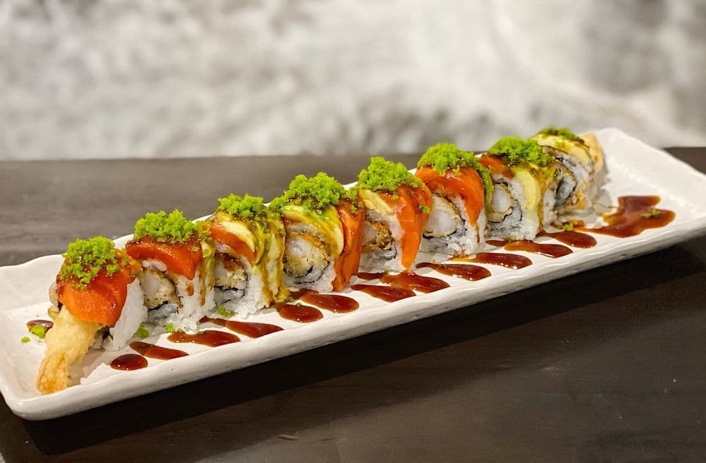 Signature Truffle Prawn Roll
