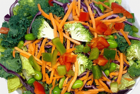 Carrot Ginger Kale Salad