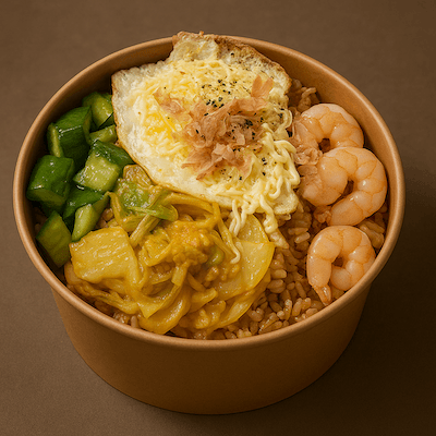 Japanese Style Egg Fried Rice w/ Prawn / w日式經典蝦仁炒飯