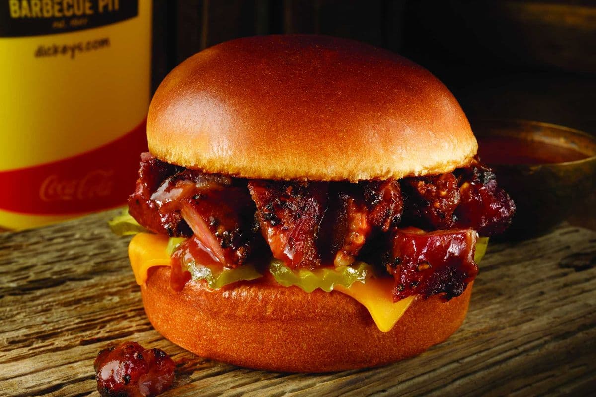 Pork Burnt Ends Sandwich