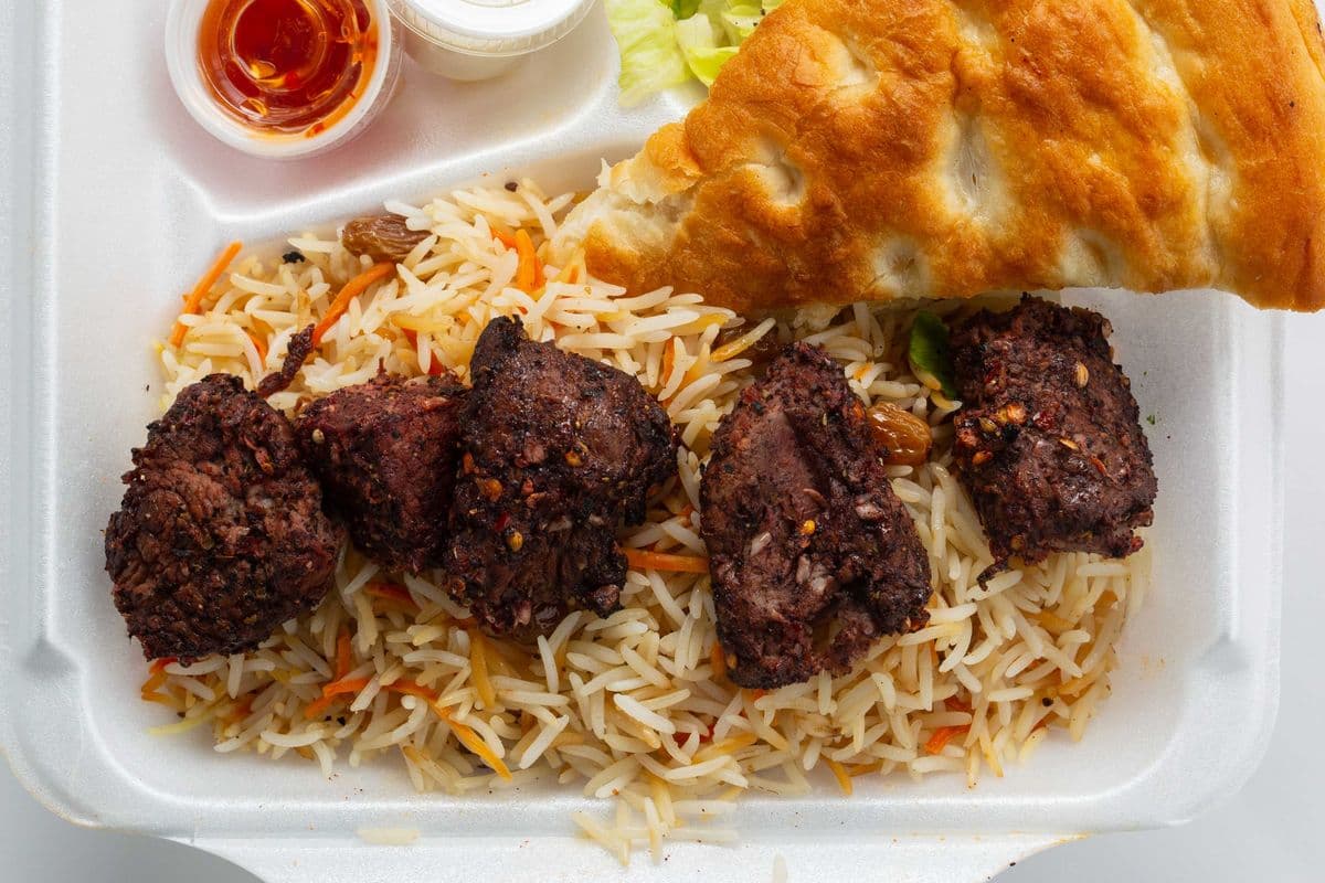 Afghan Beef BBQ Skewer