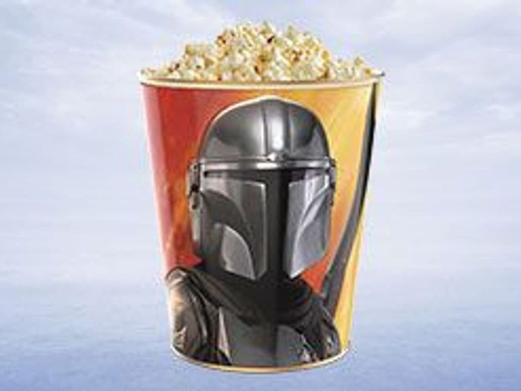 Mandalorian & Grogu Collectable Tin Tub with Large Popcorn