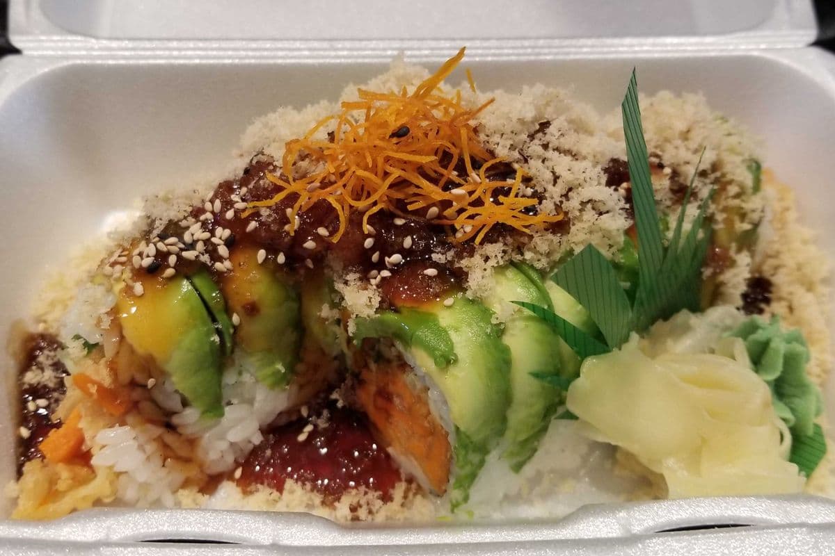 Crunch Green Roll (8 pcs)