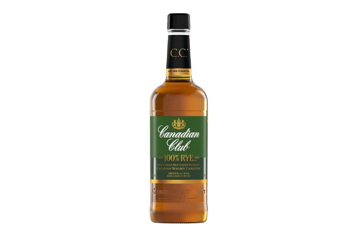 Canadian Club 100% Rye-750ml (1 x 750ml)