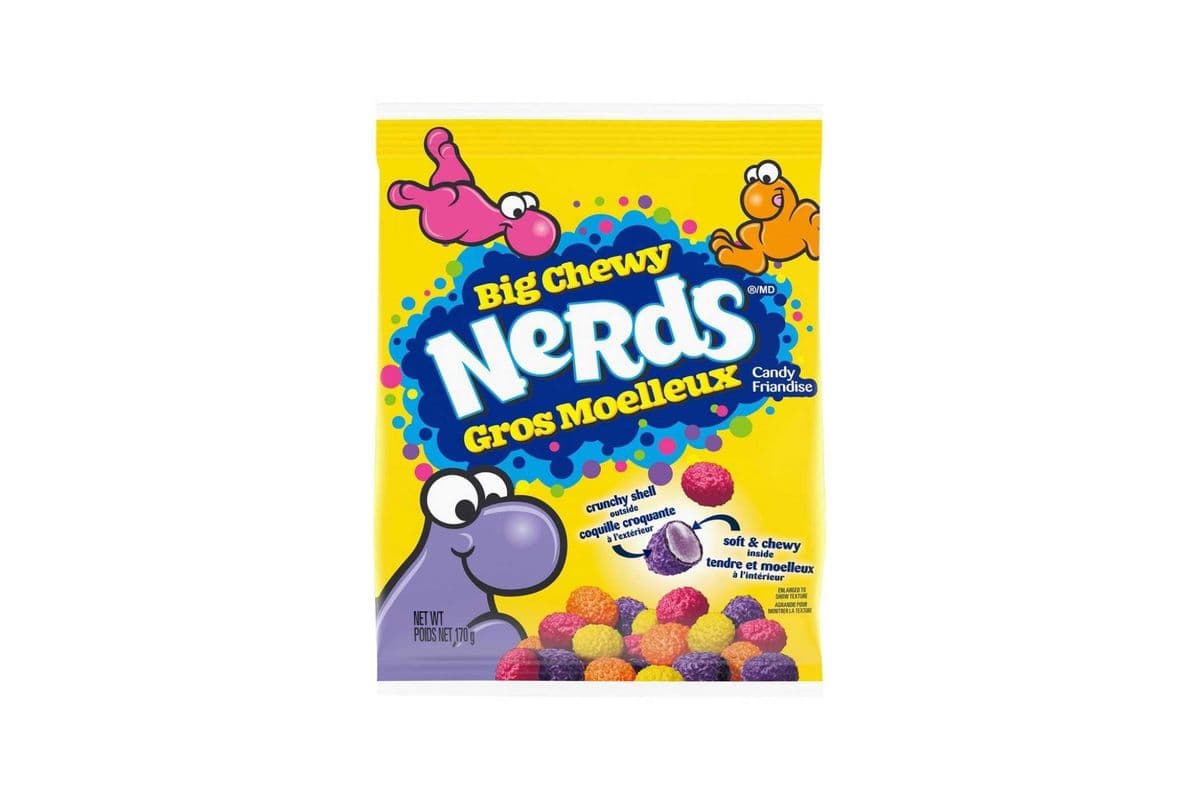 Nerds Big Chewy Bag 170g